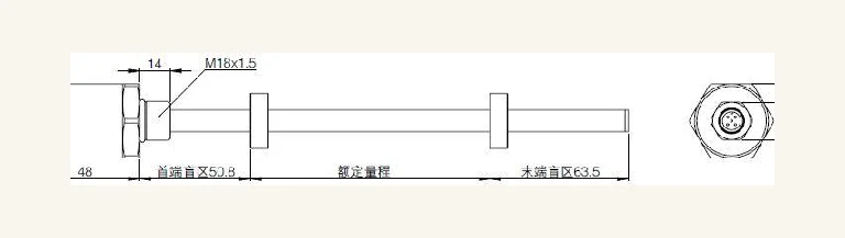 EH系列外置式模拟量位移传感器